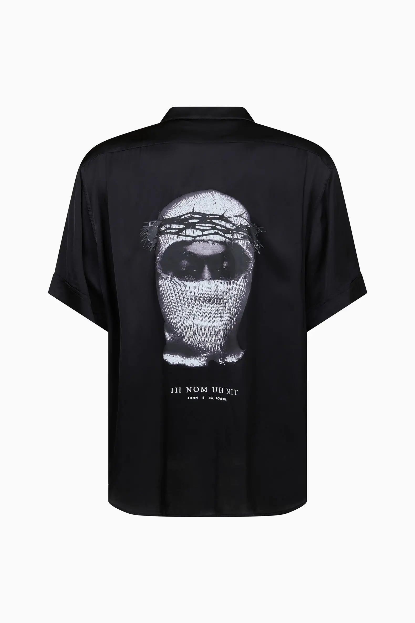 Crowned Mask Bowling Shirt Ih Nom Uh Nit shirt