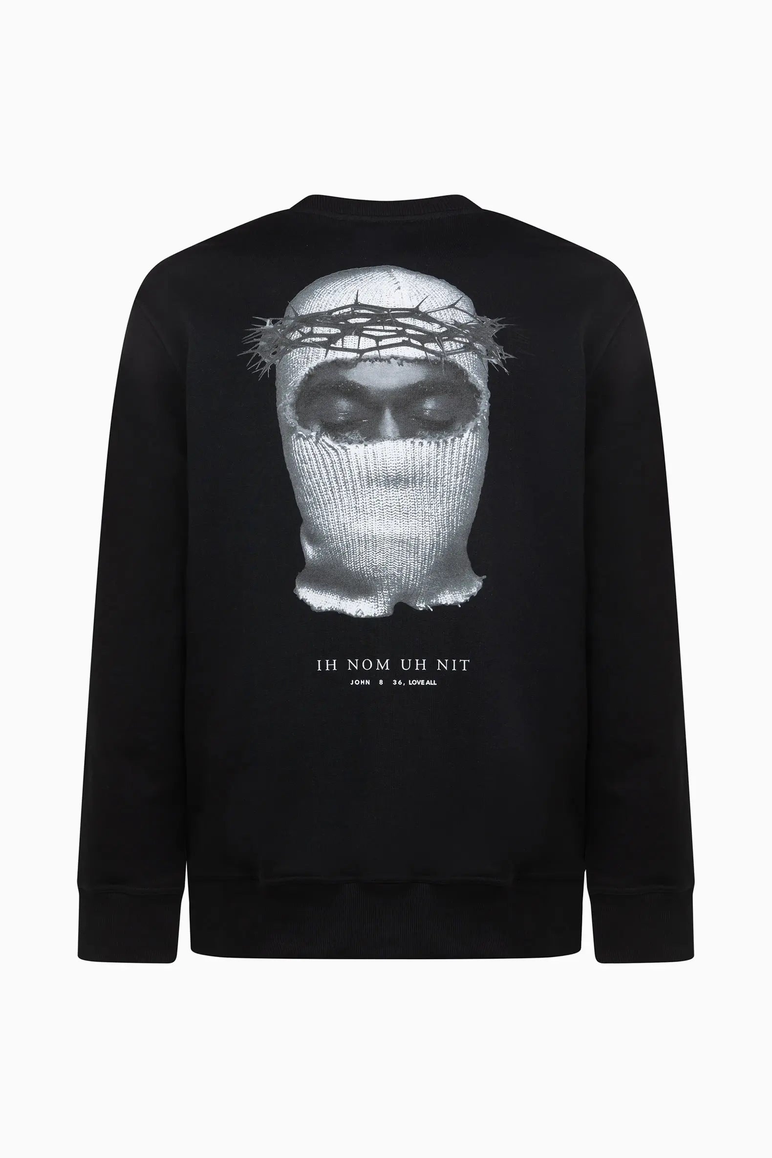 Crowned Mask Crewneck Ih Nom Uh Nit sweater