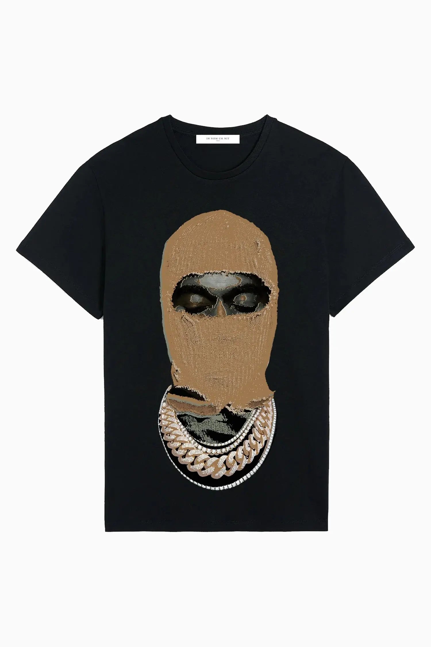 T-shirt mask21 camel with logo - IH NOM UH NIT