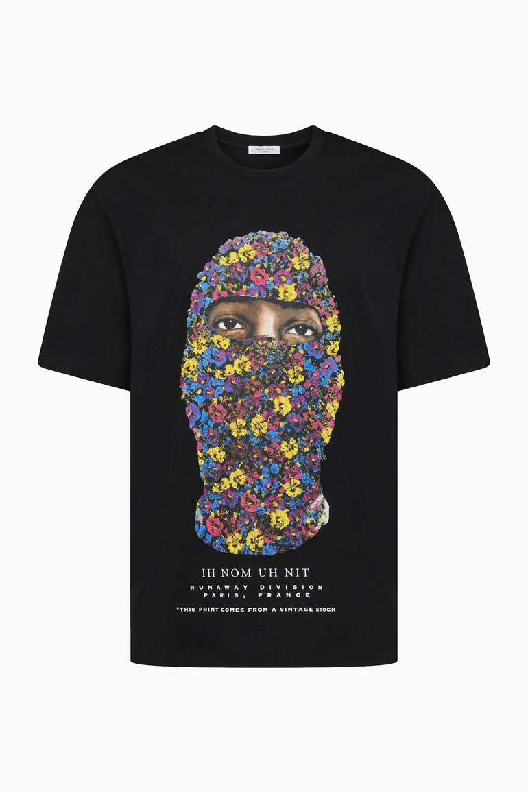 flower mask T-SHIRT Ih Nom Uh Nit t-shirt